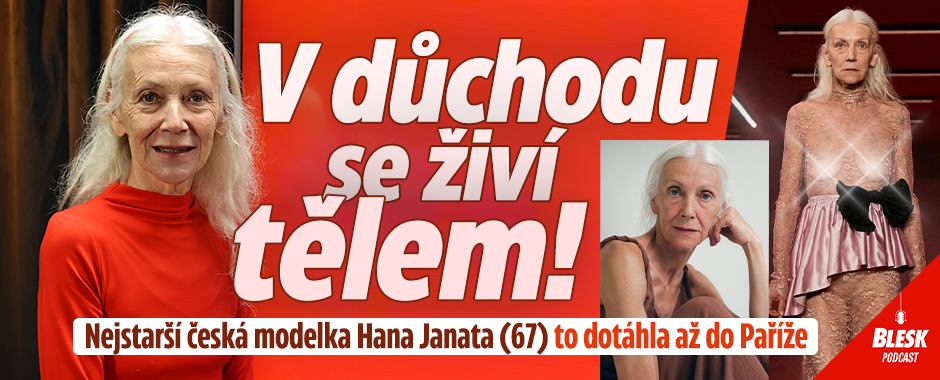 Nejstarší česká modelka Janata: V důchodu se živí tělem!