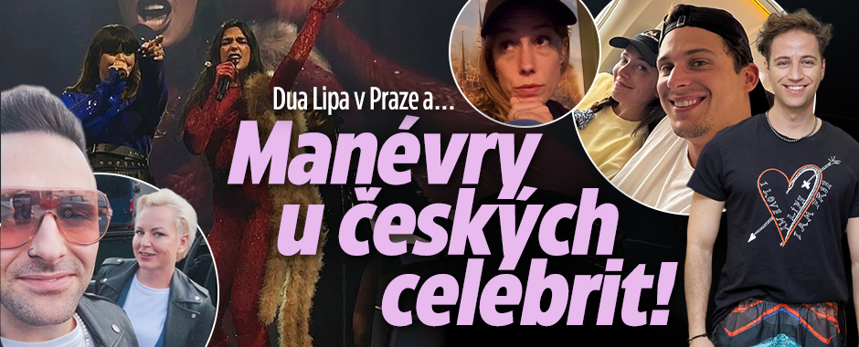 Dua Lipa v Praze: Celebrity ve varu! Kdo se na akci nedostal