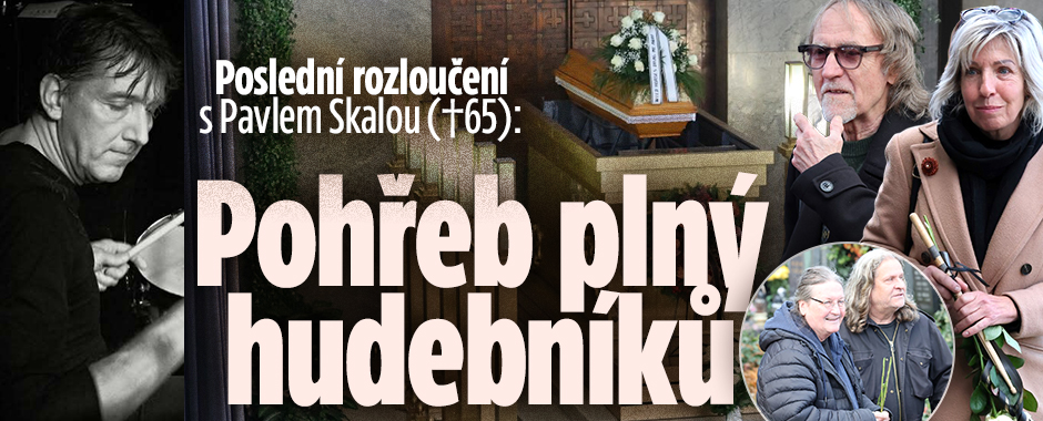 Banner ke žhavému tématu: Poslední rozloučení s Pavlem Skalou: ...