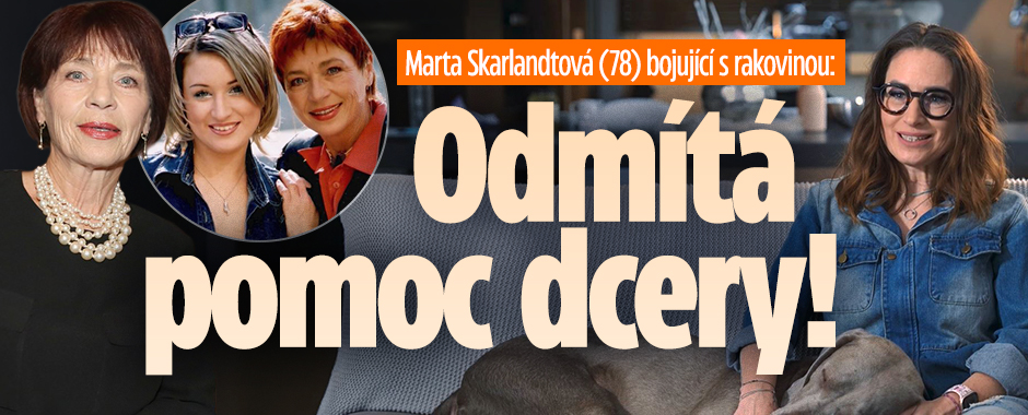 Banner ke žhavému tématu: Skarlandtová (78) bojující s rakovinou: ...