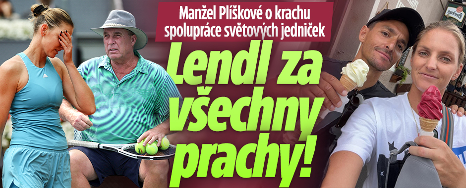 Banner ke žhavému tématu: Muž Plíškové o krachu spolupráce: Lendl ...