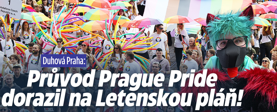 Letná je duhová! Účastníci Prague Pride došli do cíle