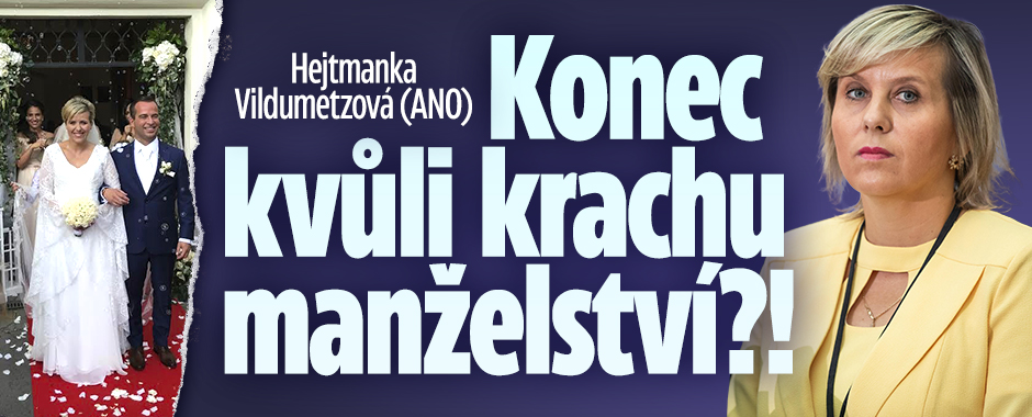 Banner ke žhavému tématu: Hejtmanka Vildumetzová: Konec kvůli ...
