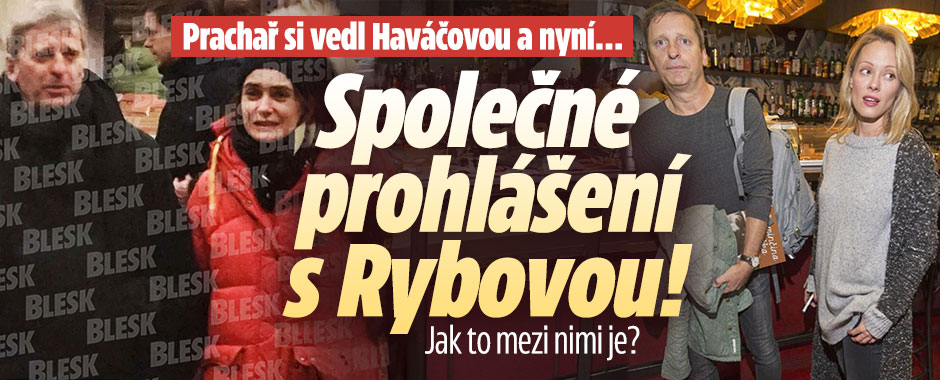 Banner ke žhavému tématu: Prachař si vedl Haváčovou a… Společné ...