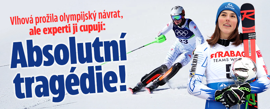 Banner ke žhavému tématu: Vlhová prožila olympijský návrat, ale ...