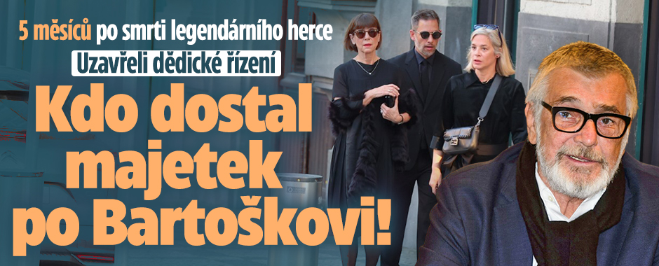 Banner ke žhavému tématu: Pět měsíců po smrti Bartošky (†78): ...