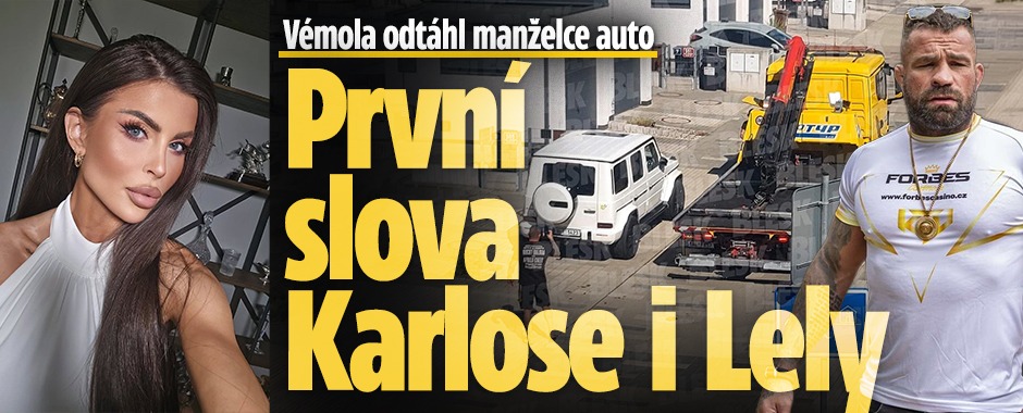 Banner ke žhavému tématu: Vémola manželce odtáhl auto. První ...