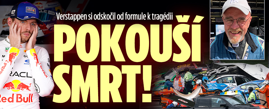 Banner ke žhavému tématu: Verstappen si odskočil od formule k ...