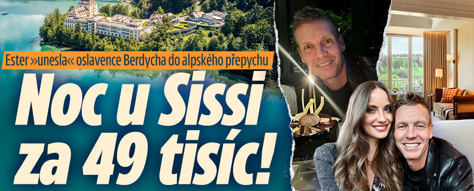 Banner ke žhavému tématu: Ester »unesla« oslavence Berdycha: Noc ...