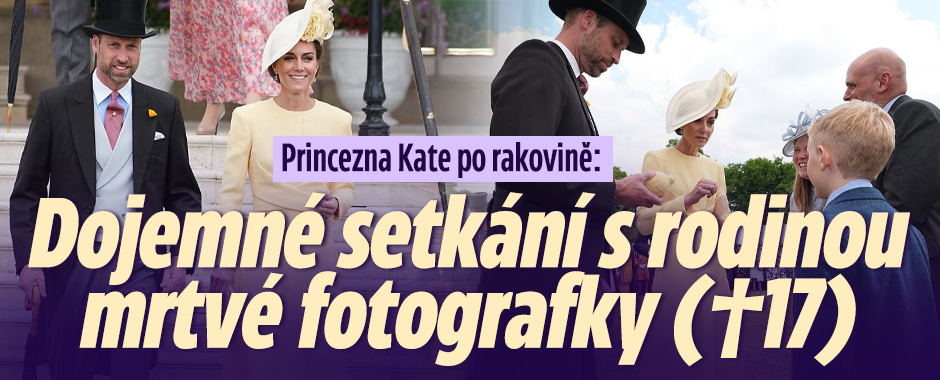 Princezna Kate: Dojemné setkání s rodinou fotografky (†17)