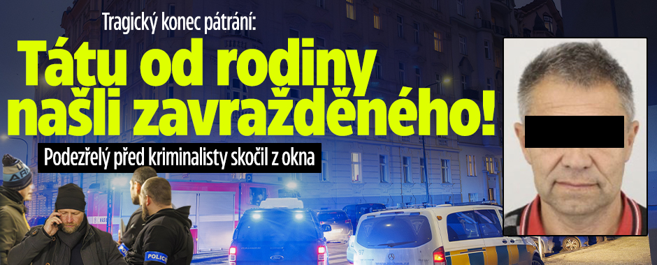 Banner ke žhavému tématu: Tátu našli mrtvého: Vrah před policisty ...