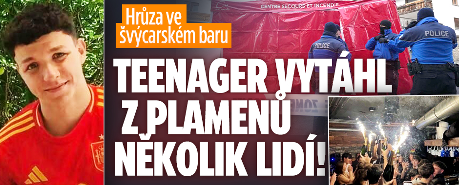 Banner ke žhavému tématu: Požár ve Švýcarsku: Teenager vytáhl z ...