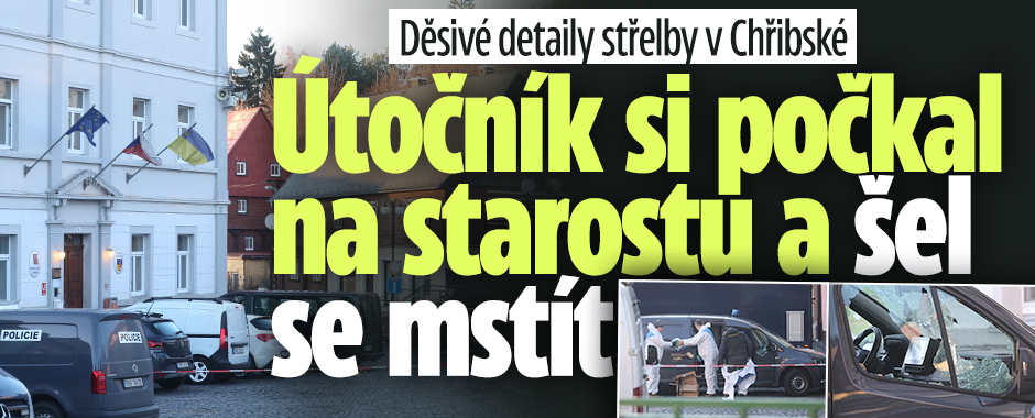 Banner ke žhavému tématu: Detaily střelby v Chřibské: Počkal si ...
