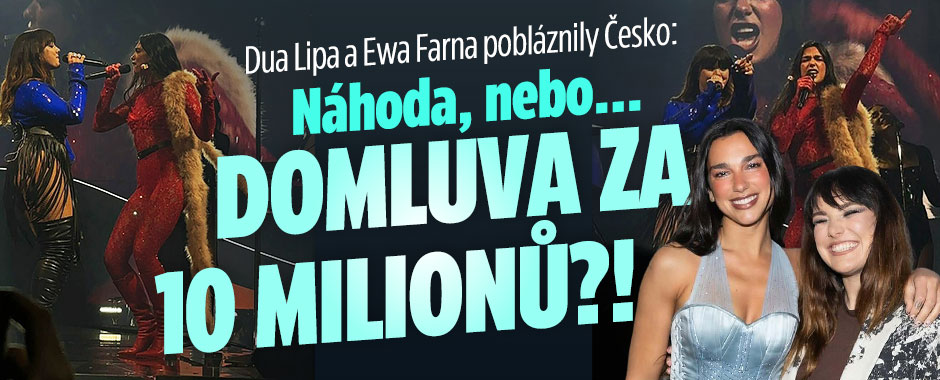 Dua Lipa a Ewa Farna pobláznily Česko: Náhoda nebo domluva?