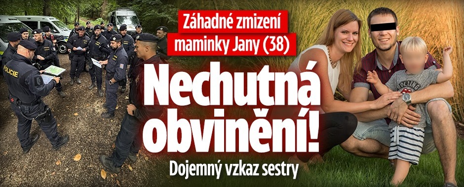 Banner ke žhavému tématu: Záhadné zmizení maminky Jany (38): ...