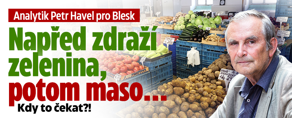 Banner ke žhavému tématu: Analytik Havel pro Blesk: Napřed zdraží ...