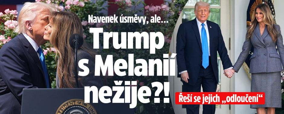 Trump s Melanií nežije? Navenek úsměvy, ale...
