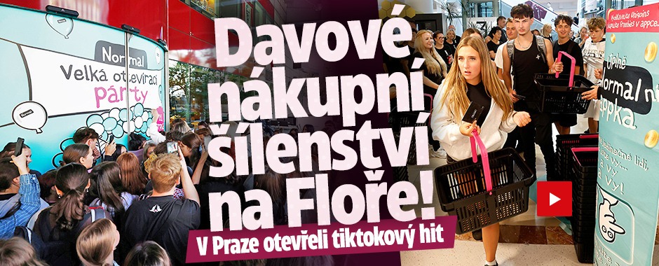 Banner ke žhavému tématu: Nákupní šílenství na Floře! Otevřel ...