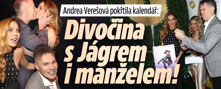 Banner ke žhavému tématu: Andrea Verešová pokřtila kalendář: ...
