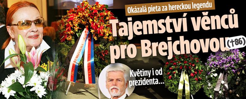 Banner ke žhavému tématu: Poslední sbohem Janě Brejchové: ...