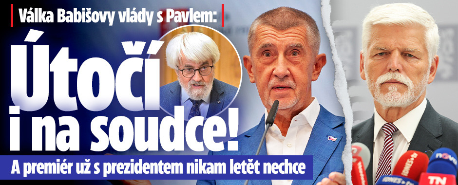 Banner ke žhavému tématu: Spory Babišovy vlády s Pavlem: Útočí i ...