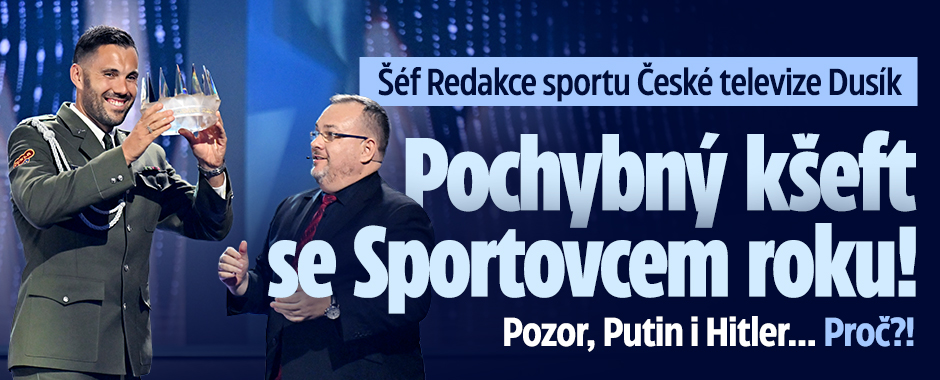 Banner ke žhavému tématu: Dusík z ČT: Podivný kšeft se Sportovcem ...