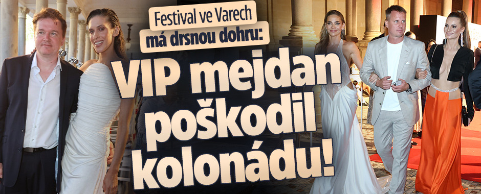 Banner ke žhavému tématu: Festival ve Varech má dohru. VIP mejdan ...