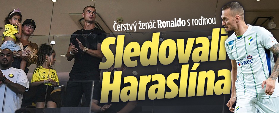 Banner ke žhavému tématu: Čerstvý ženáč Ronaldo s rodinou: ...