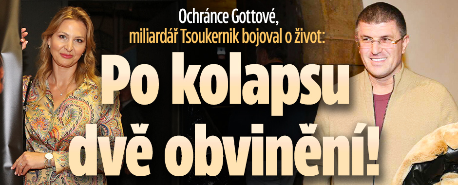 Banner ke žhavému tématu: Miliardář Tsoukernik bojoval o život: ...