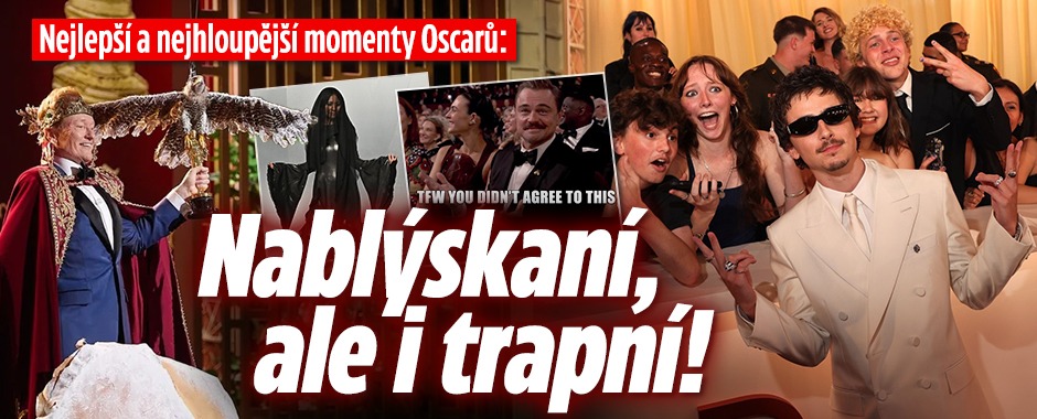 Banner ke žhavému tématu: Nejlepší a nejhloupější momenty Oscarů: ...
