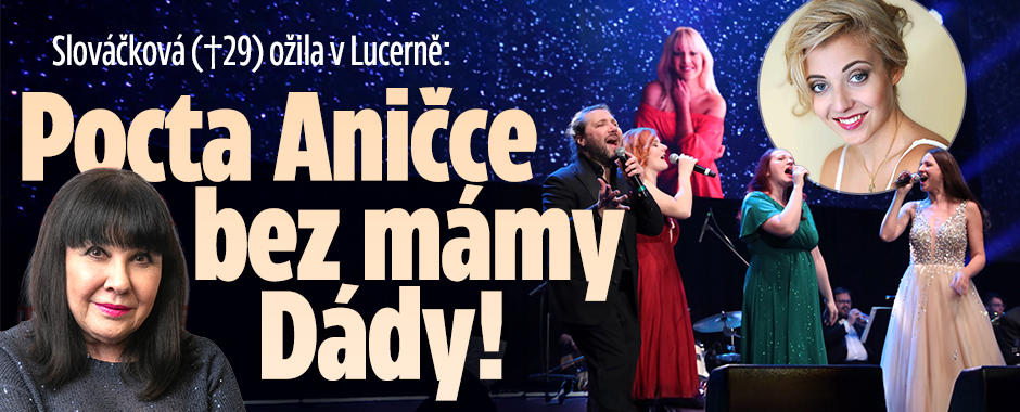 Banner ke žhavému tématu: Slováčková (†29) ožila v Lucerně: Pocta ...