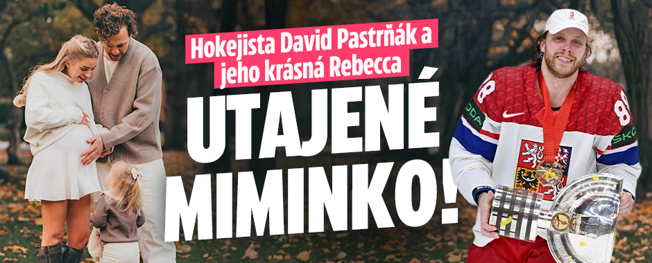 Banner ke žhavému tématu: Hokejista Pastrňák a jeho krásná ...