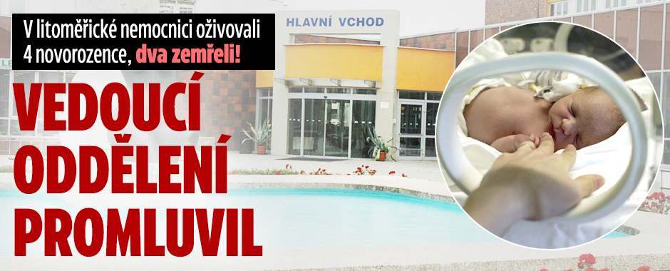 Banner ke žhavému tématu: V litoměřické porodnici oživovali 4 ...
