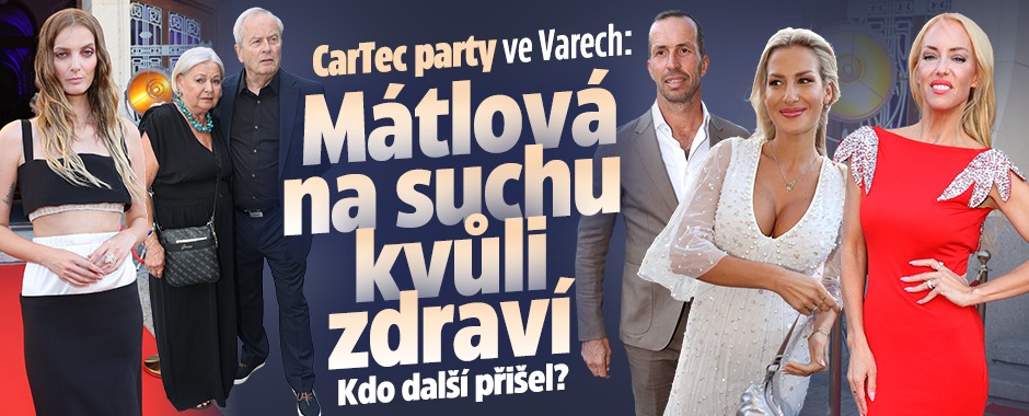 Banner ke žhavému tématu: CarTec Party ve Varech: Mátlová na ...