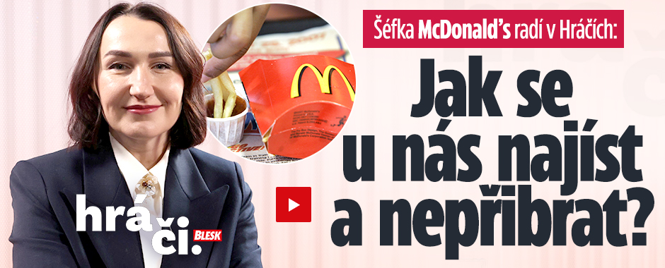Banner ke žhavému tématu: Šéfka McDonald’s v Hráčích: Jak se u ...