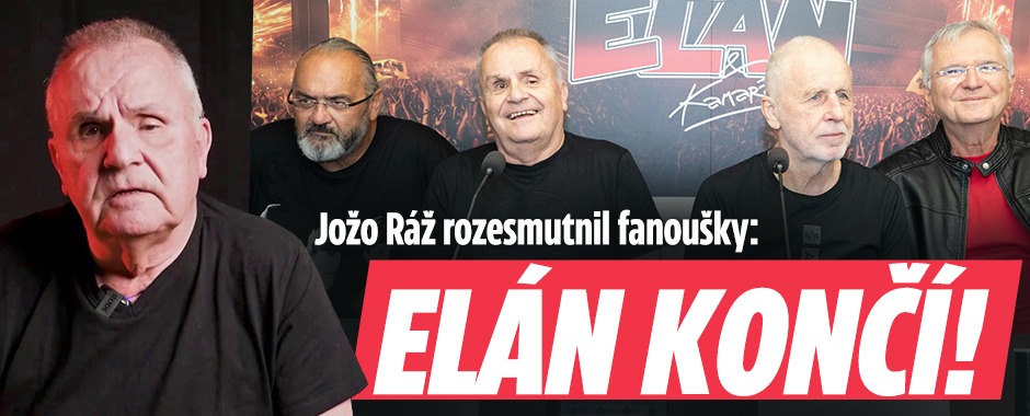 Banner ke žhavému tématu: Jožo Ráž rozesmutnil fanoušky: Elán ...
