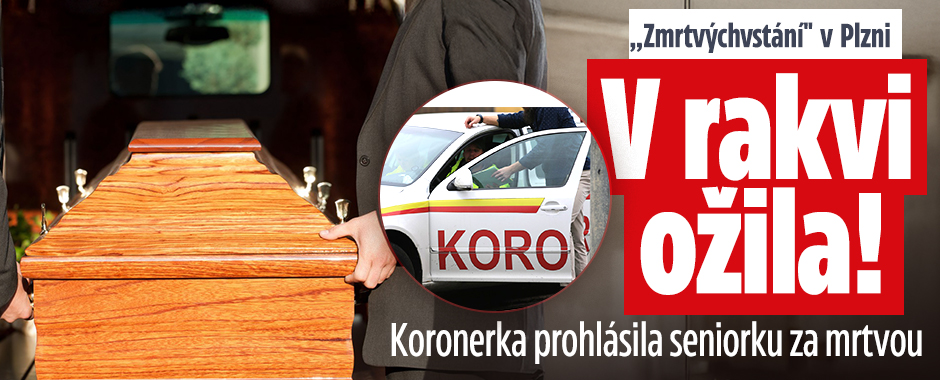 „Zmrtvýchvstání" v Plzni: Seniorka v rakvi otevřela oči!