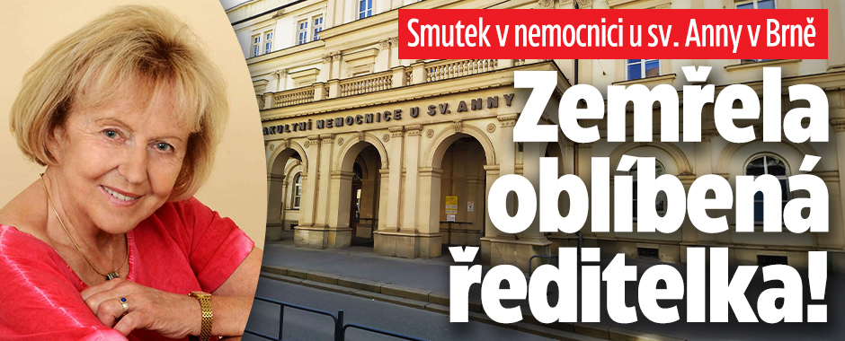 Banner ke žhavému tématu: Sbohem, paní ředitelko! Zemřela ...