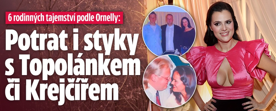 Banner ke žhavému tématu: 6 rodinných tajemství Ornelly: Potrat i ...