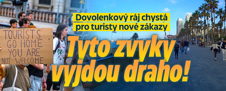 Banner ke žhavému tématu: Španělsko pro turisty chystá zákazy: ...