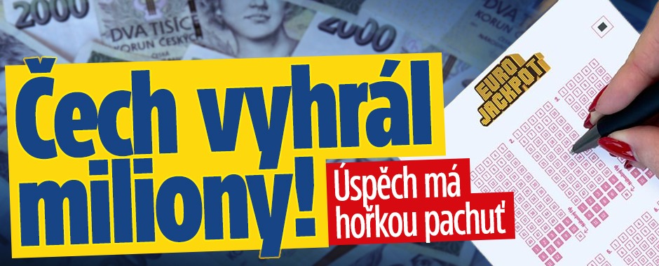 Banner ke žhavému tématu: Čech vyhrál 11 milionů: Úspěch má pachuť