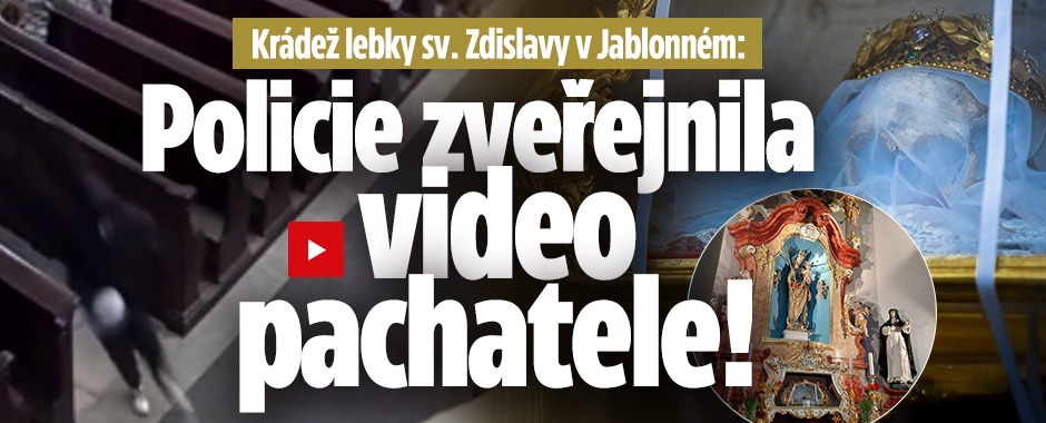 Banner ke žhavému tématu: Krádež lebky sv. Zdislavy: Policie ...