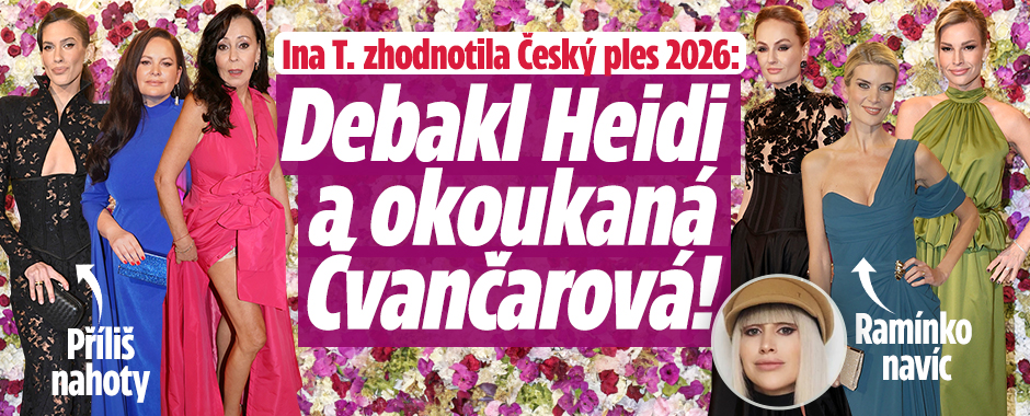 Banner ke žhavému tématu: Ina T. zhodnotila Český ples 2026: ...