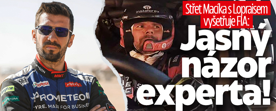 Banner ke žhavému tématu: Střet Macíka s Lopraisem vyšetřuje FIA: ...