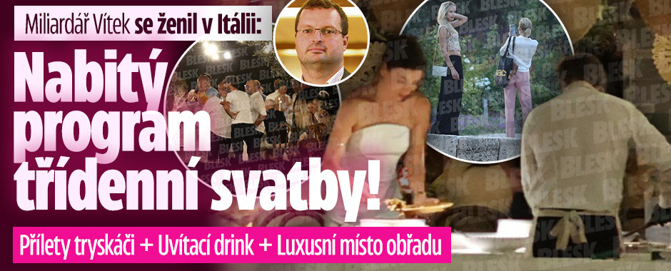 Banner ke žhavému tématu: Miliardář Vítek: Nabitý program ...