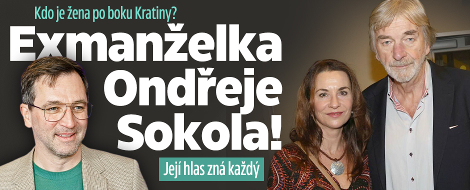 Banner ke žhavému tématu: Kdo je žena po boku Kratiny? Exmanželka ...