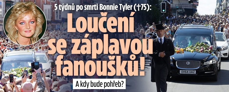 Banner ke žhavému tématu: 5 týdnů po smrti Tyler (†75): Loučení ...