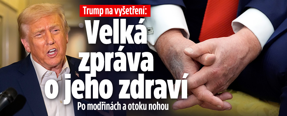 Banner ke žhavému tématu: Donald Trump: Velká zpráva o jeho ...