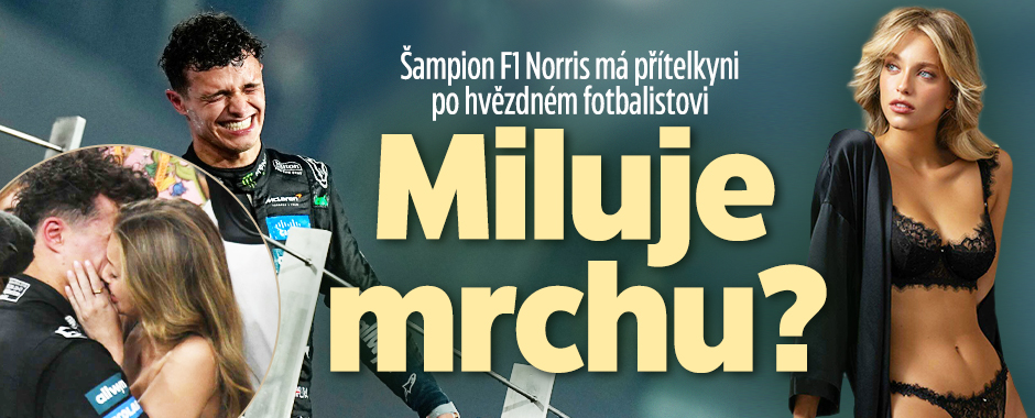 Banner ke žhavému tématu: Šampion F1 má přítelkyni po ...