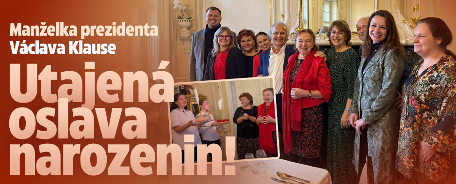 Banner ke žhavému tématu: Manželka prezidenta Klause: Utajená ...